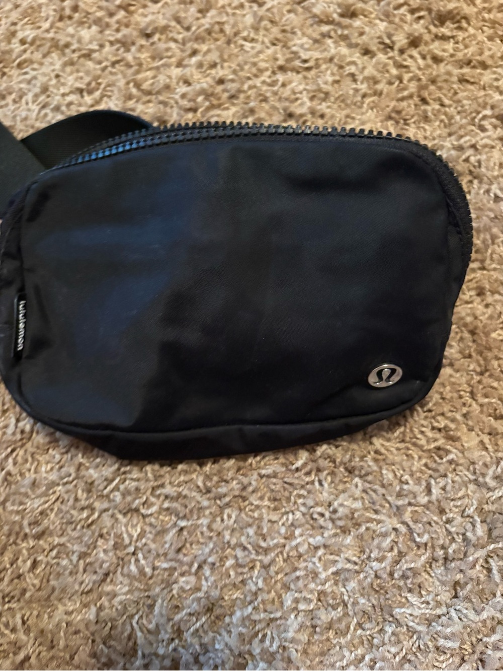 lululemon athletica Black Waist Pack